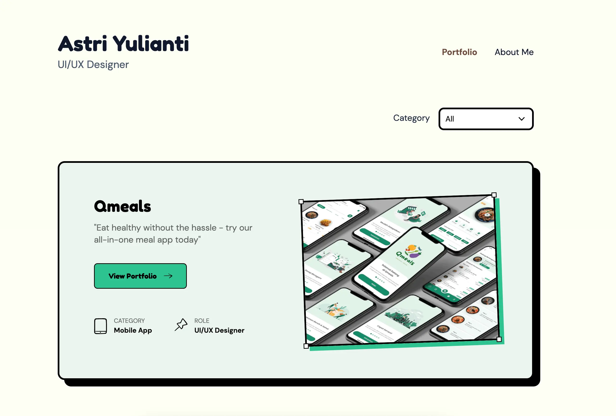 Astri Yulianti Portfolio Site